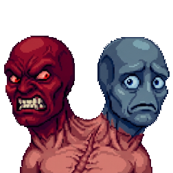 The Twins, two conjoined creatures sharing one body.