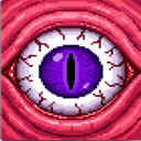 The Dark Watcher, a shadowy eye crackling with energy.