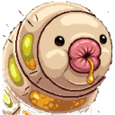 The Grub, a pale larva.