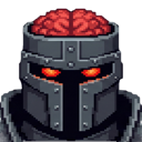 The Skull, an armored helmet with an exposed brain and red eyes.